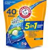 Arm & Hammer Sensitive Fresh Scent 5-IN-1 Power Paks, 42 count(40 count (Pack of 1))