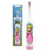 Spinbrush Princess Peach Kid’s Electric Battery Toothbrush, Soft Bristles(Multi)