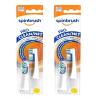 Spinbrush Pro Clean Replacement Toothbrush Heads, Soft Bristles, Dentist Recommended, 4-Pack(1 Count (Pack of 4))