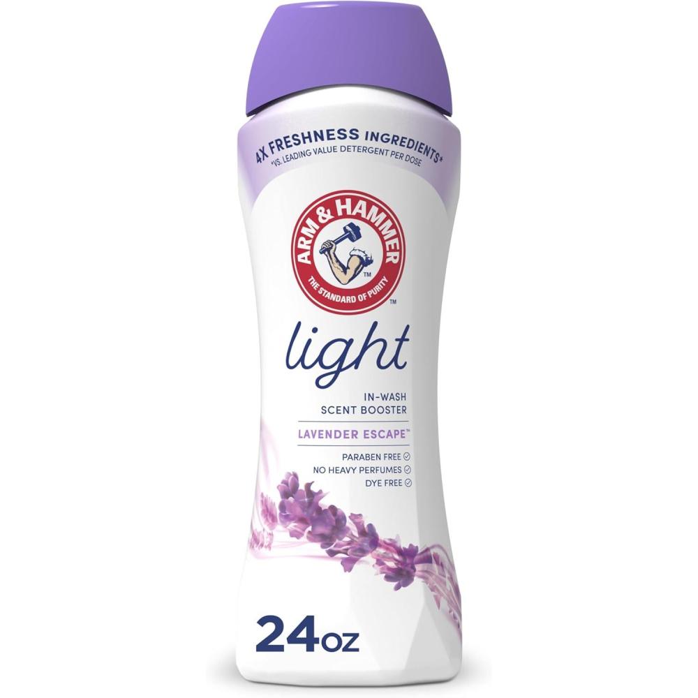 imageARM ampamp HAMMER Light InWash Scent Booster Laundry Scent Booster Lavender Escape scent 24 Oz24 Ounce Pack of 1