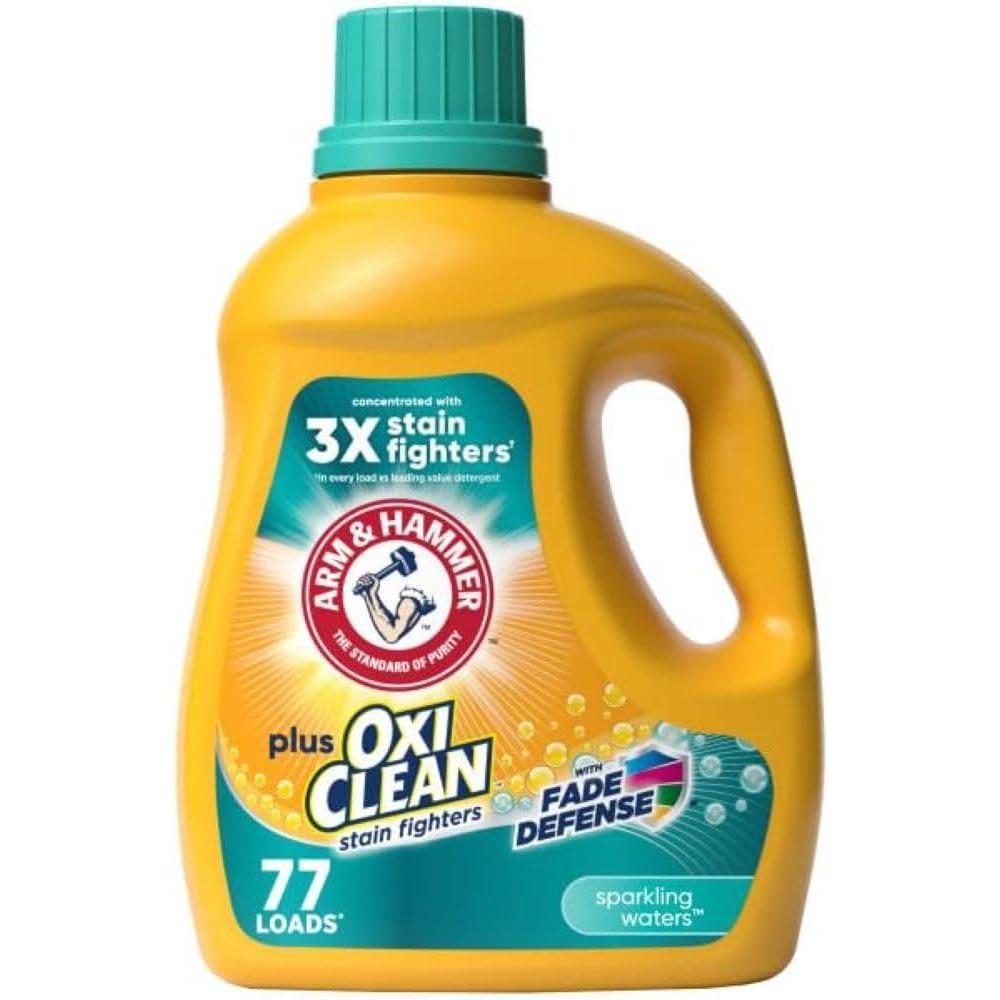 imageARM ampamp HAMMER Plus OxiClean Fade Defense 77 Loads Liquid Laundry Detergent 1005 Floz