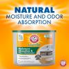 Arm & Hammer Essentials Disposable Moisture Absorber and Odor Eliminator Tub, Fragrance Free, 1 lb., Attracts and Traps Excess Moisture, Ideal Closet Dehumidifier (Pack of 3)(Essentials – Fragrance Free)