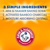 Arm & Hammer Essentials Disposable Moisture Absorber and Odor Eliminator Tub, Fragrance Free, 1 lb., Attracts and Traps Excess Moisture, Ideal Closet Dehumidifier (Pack of 3)(Essentials – Fragrance Free)