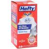 Hefty Ultra Strong 13 Gallon Trash Bags, Tall Kitchen Trash Bags 13 Gallon Size, Drawstring Closure, Continuous Odor Control, White, Unscented, 40 Bags(40 Count (Pack of 6))