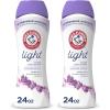 ARM & HAMMER Light In-Wash Scent Booster, Laundry Scent Booster Lavender Escape scent, 24 Oz(24 Ounce (Pack of 2))