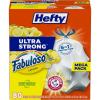 Hefty Ultra Strong 13 Gallon Trash Bags, Tall Kitchen Trash Bags 13 Gallon Size, Drawstring Closure, Continuous Odor Control, White, Lavender and Sweet Vanilla Scent, 110 Bags(Fabuloso Lemon)