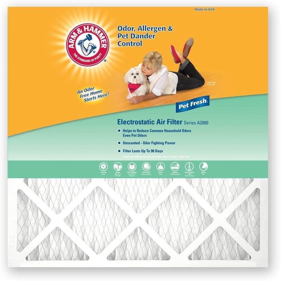 imageArm and Hammer Pet Fresh Pet Protection Air Filter Size 12quot x 24quot