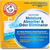 Arm & Hammer Hanging Moisture Absorber and Odor Eliminator, 16.1 oz., 6 Pack, Clean Burst, Moisture Absorbers for Closet and Small Rooms, Long-Lasting Freshness(Fragrance Free)