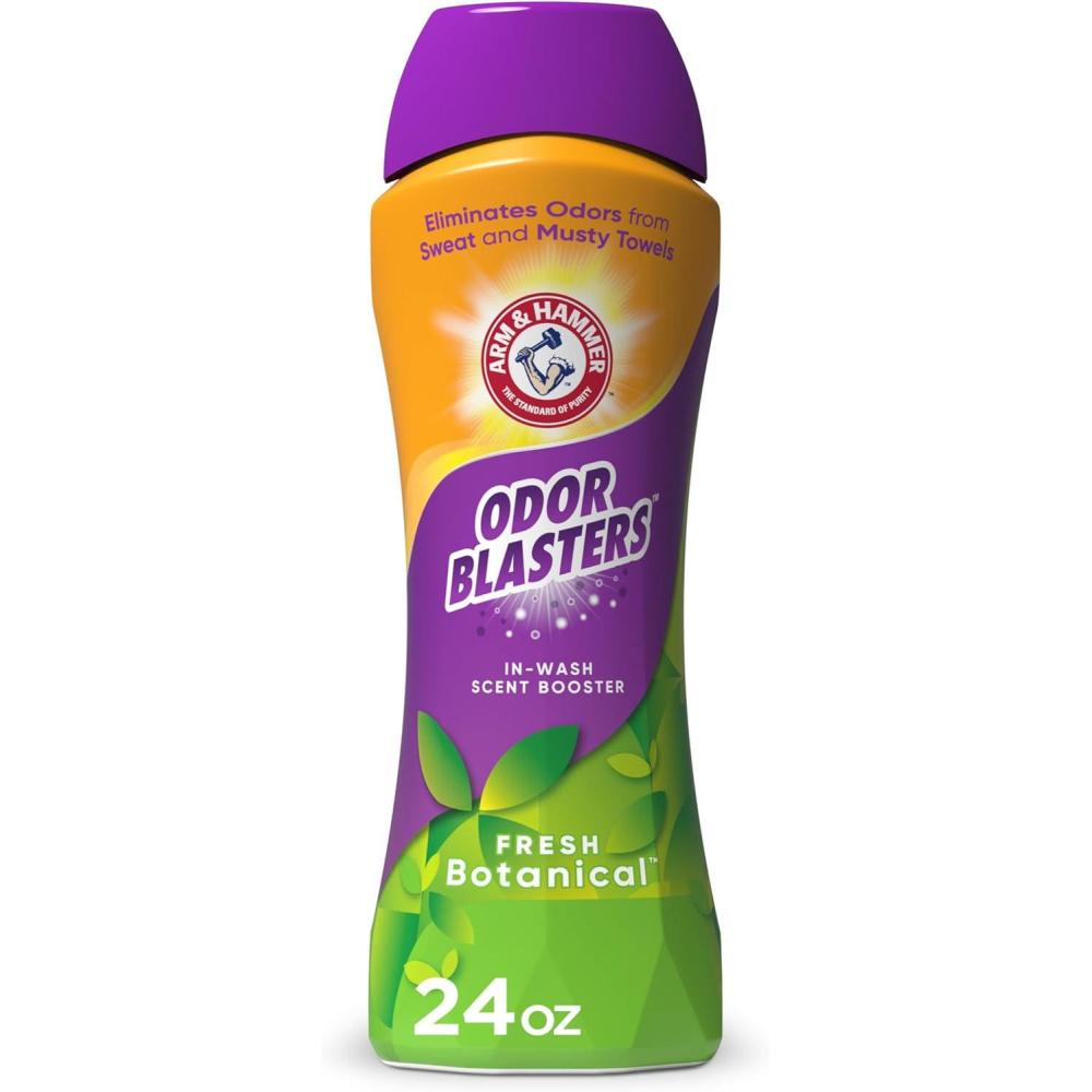 imageARM ampamp HAMMER Odor Blasters InWash Scent Booster Fresh Botanical 24 Oz24 Ounce Pack of 1