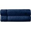 Arm & Hammer Super Soft Hand Towels, 2 Piece, Light Blue(Dark Blue)